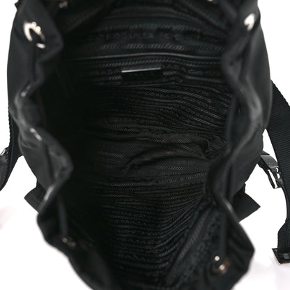 Prada Tessuto Nylon Saffiano Small Backpack Black 5 of 8