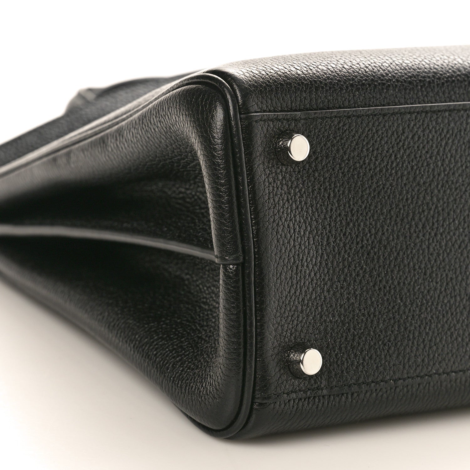 Gucci Grainy Calfskin Medium Zumi Top Handle Bag Black 10 of 12