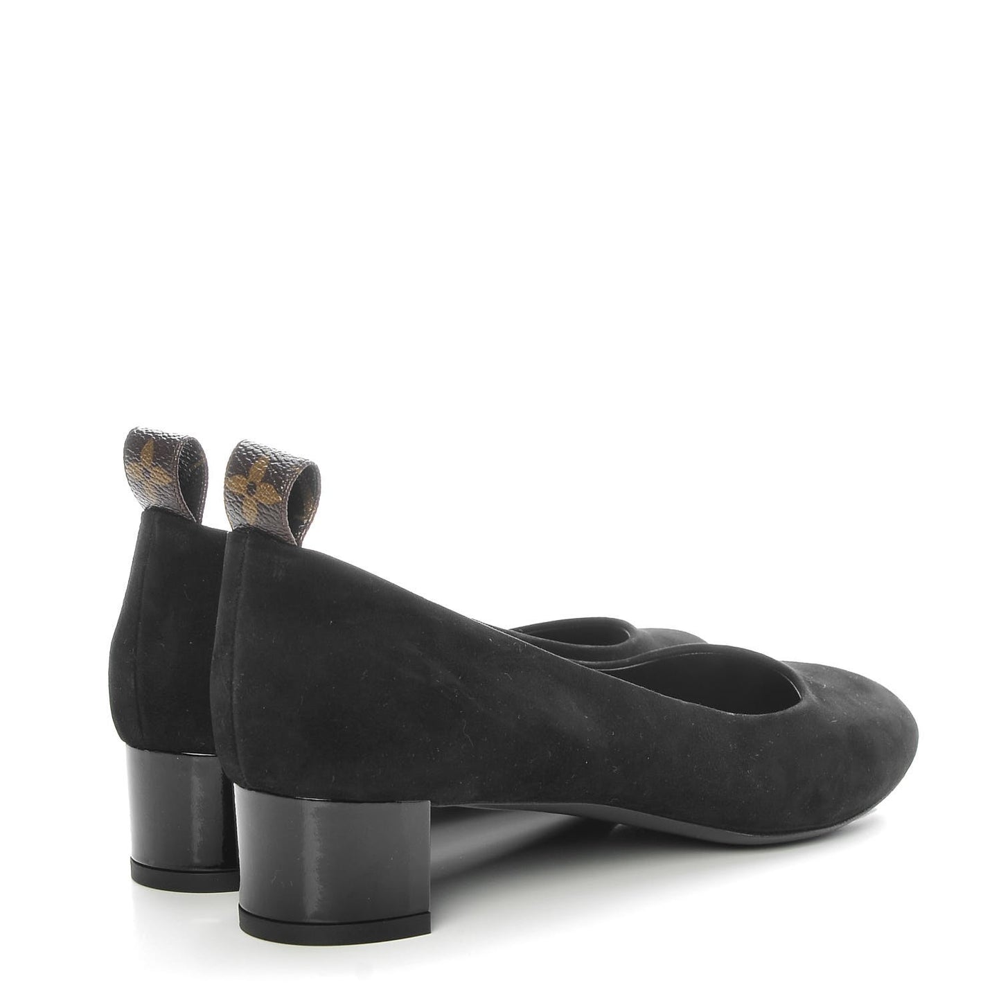 Suede Uniformes Pump 39 Black