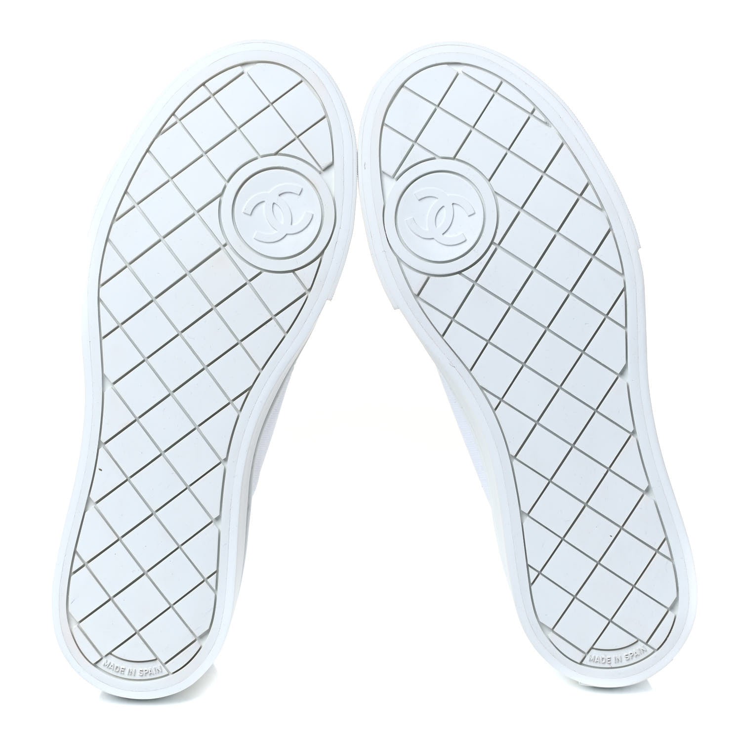 Chanel Mixed Fibers Low Top Sneakers 36 White 7 of 8