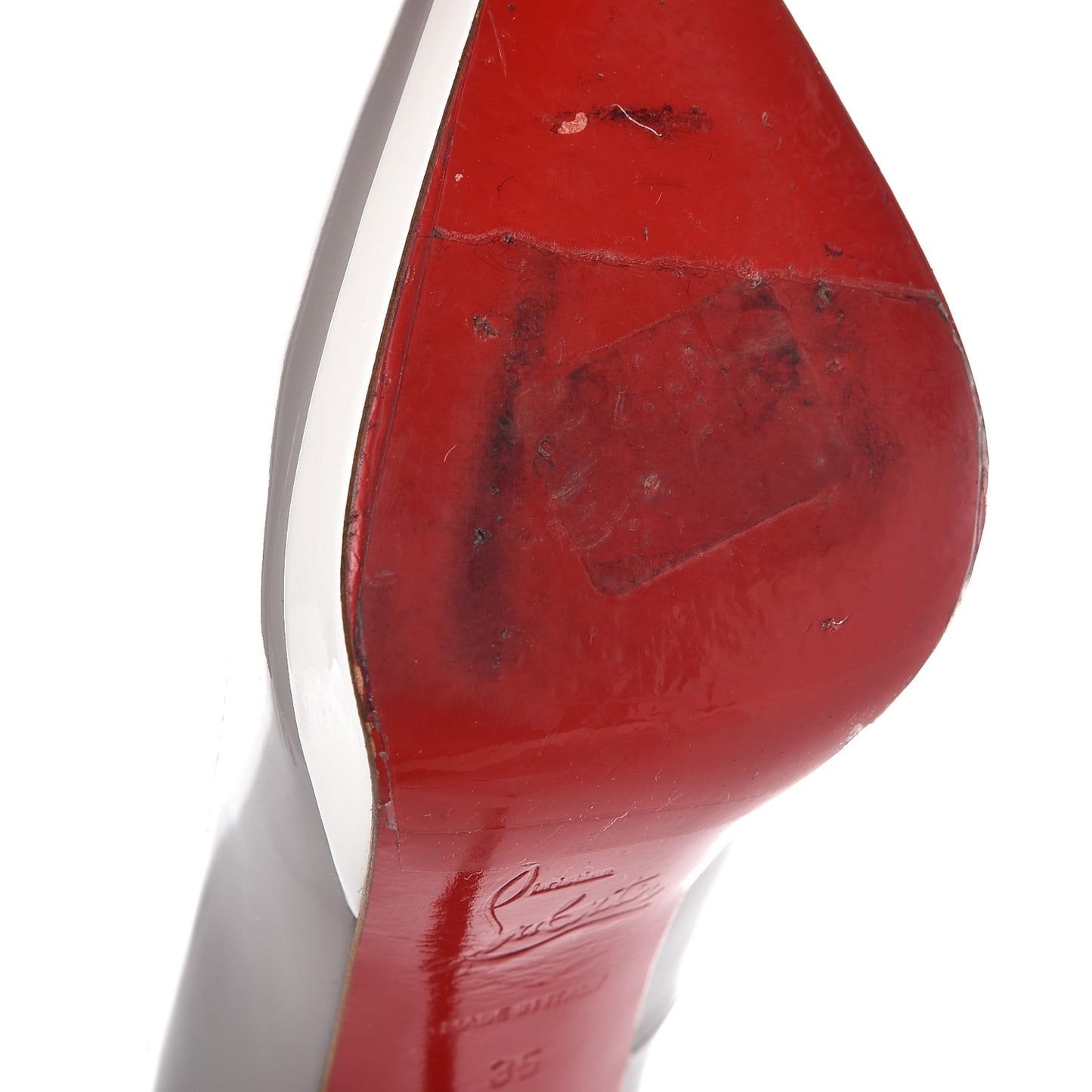 Patent Pigalle Plato 120 Pumps 35 Fluo Souris Craie