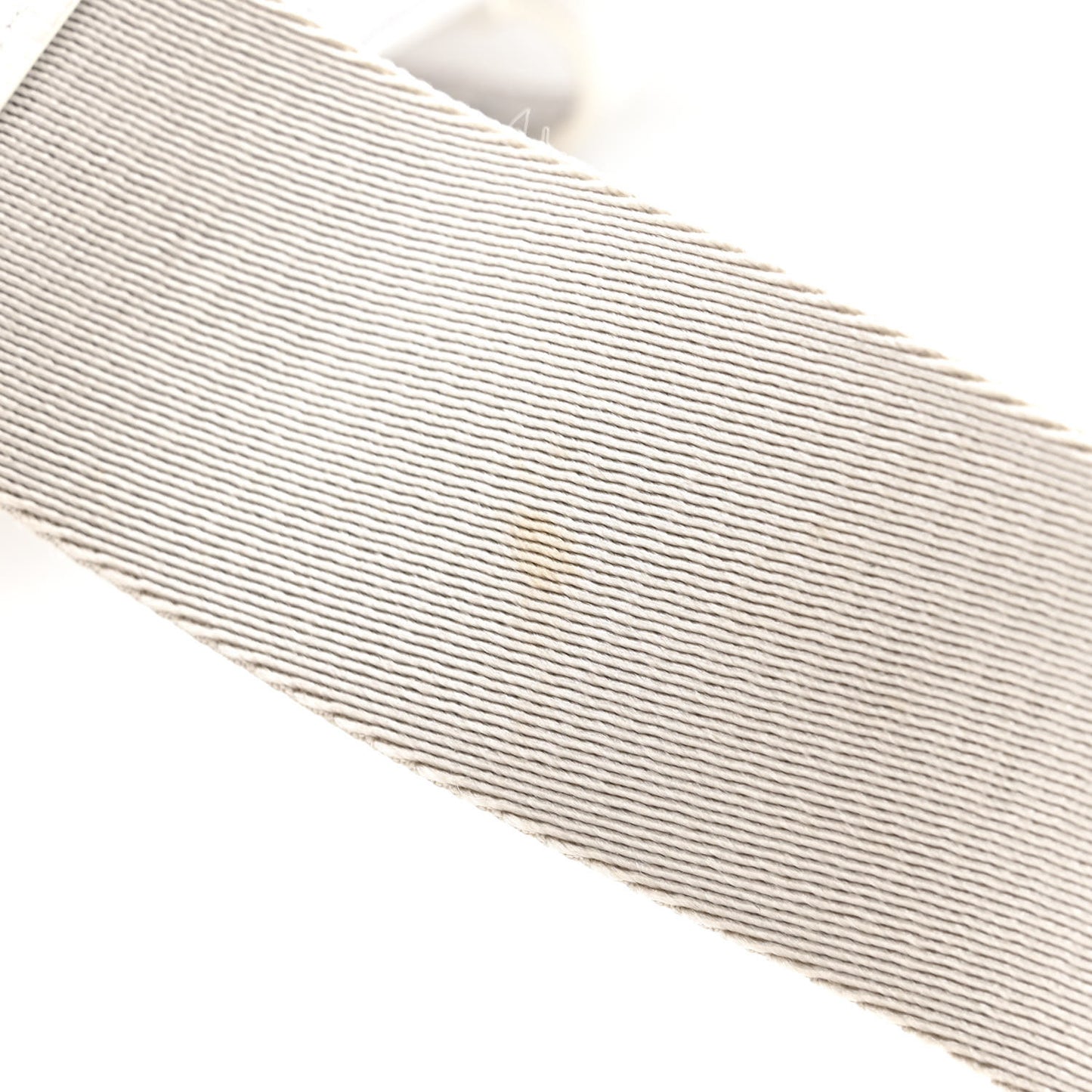 X Daniel Arsham Grained Calfskin Newspaper Print Saddle Bag White