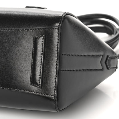 Givenchy Box Calfskin Mini Lock Antigona Shoulder Bag Black 8 of 8