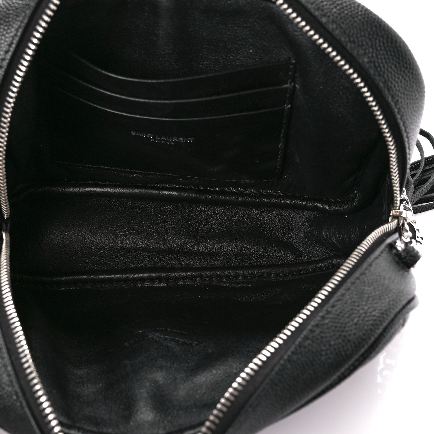 Grain De Poudre Matelasse Monogram Mini Lou Camera Bag Black
