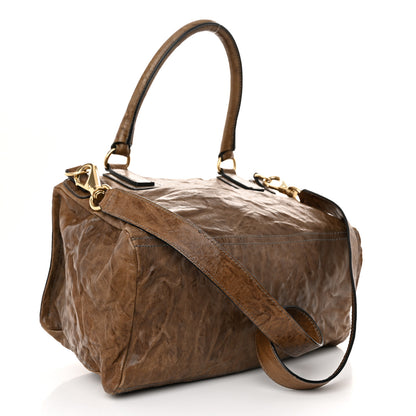 Givenchy Tumbled Sheepskin Medium Pandora Charcoal 3 of 13