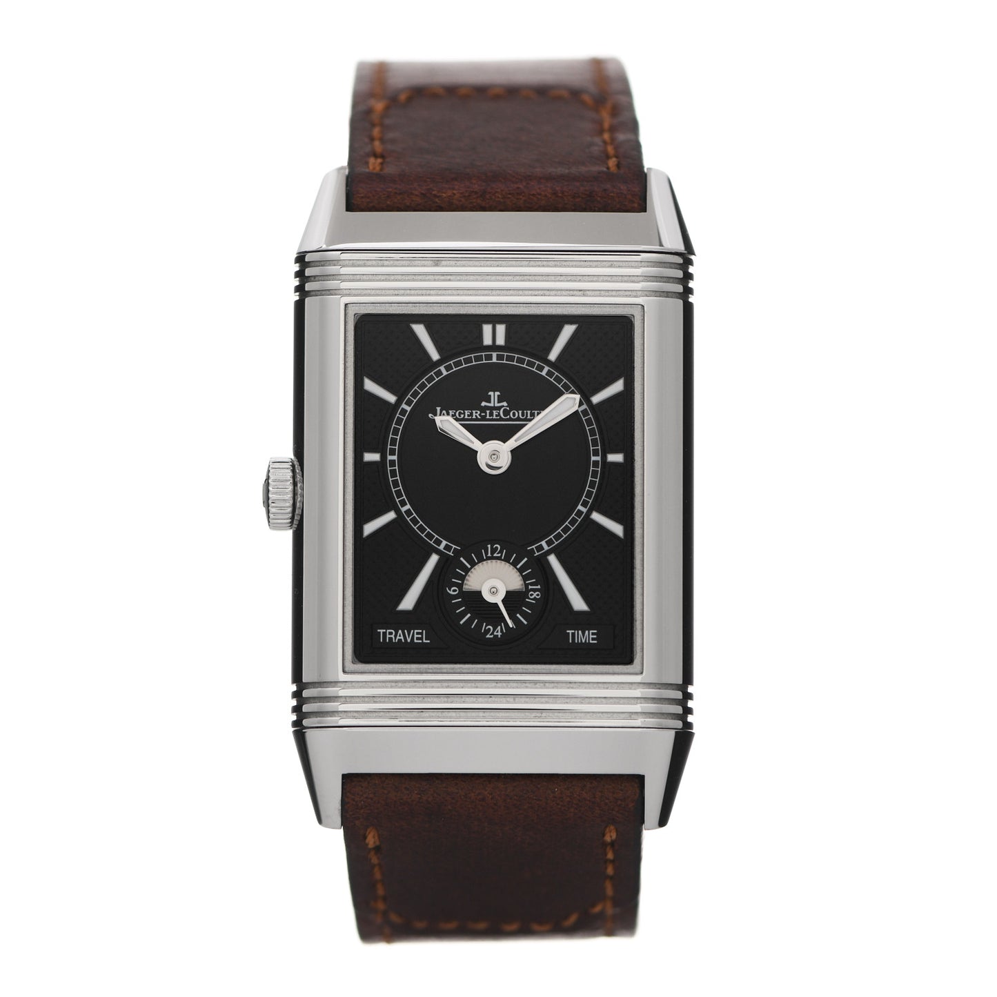Stainless Steel Calfskin 25.5mm Reverso Duoface Manual Winding Watch Q2458422