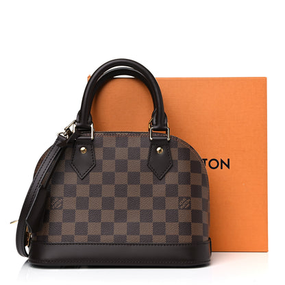 Louis Vuitton Damier Ebene Alma BB 11 of 11