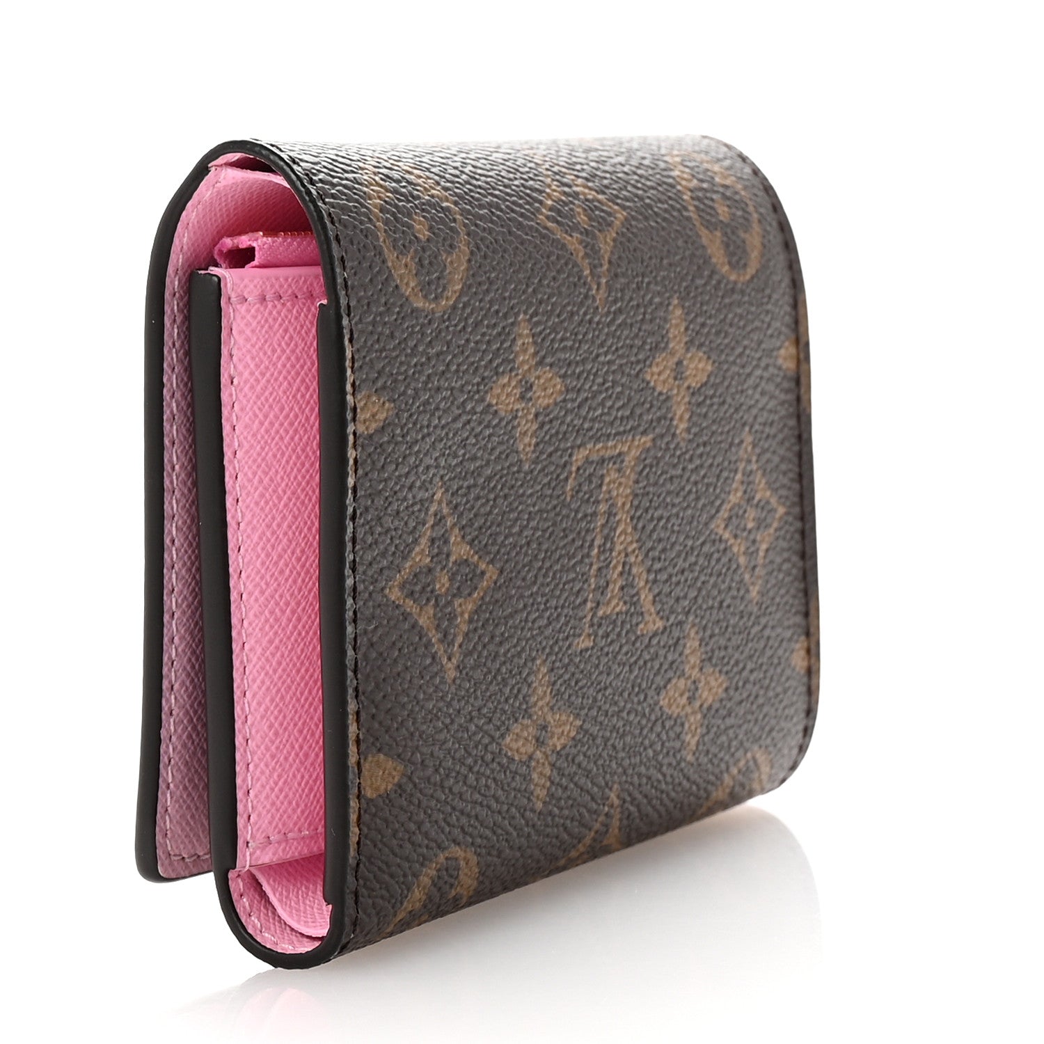 Louis Vuitton Monogram 2021 Christmas Animation Japanese Garden Victorine Wallet Wisteria Pink 3 of 7