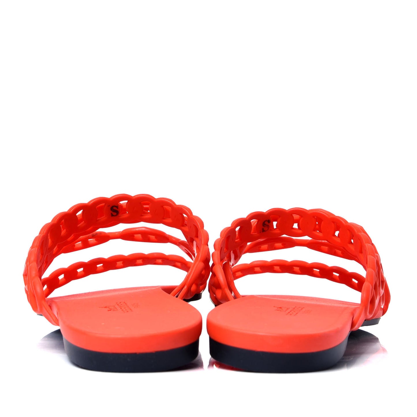 Rubber Chaine d'Ancre Nude Sandals 40 Pavot