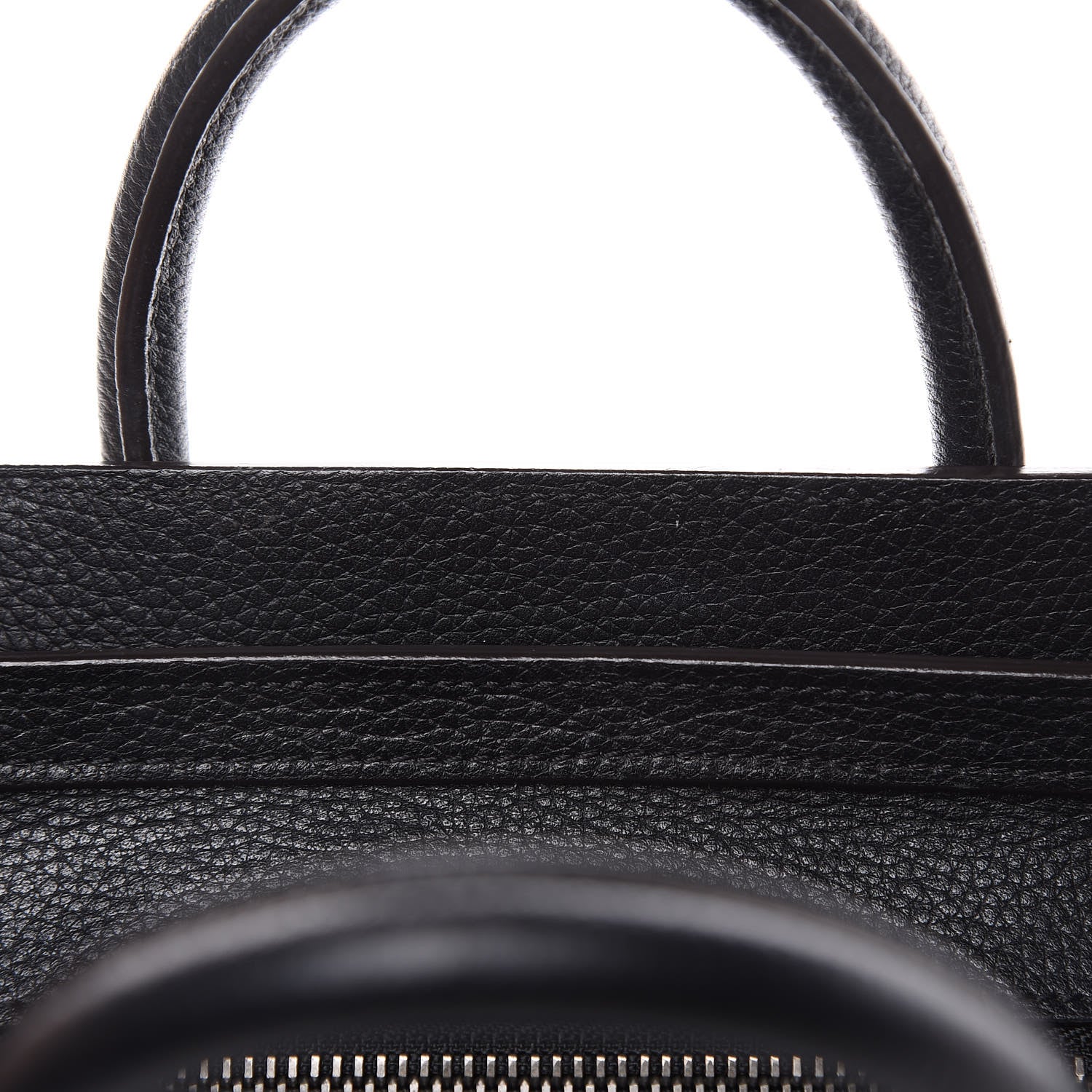 Celine Drummed Calfskin Nano Luggage Black 13 of 13