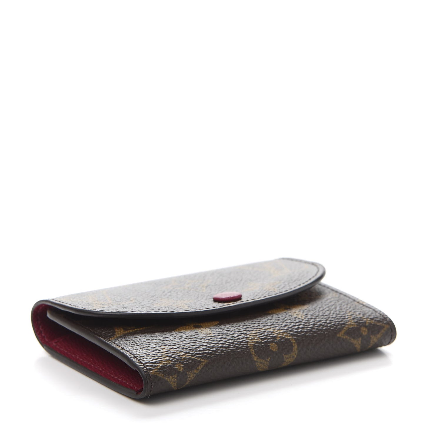 Monogram Rosalie Coin Purse Fuchsia
