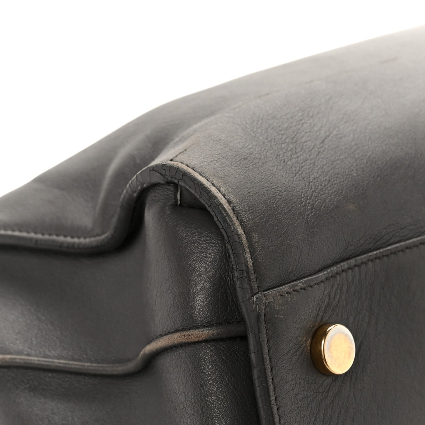 Calfskin Large Sac de Jour Carryall Grey