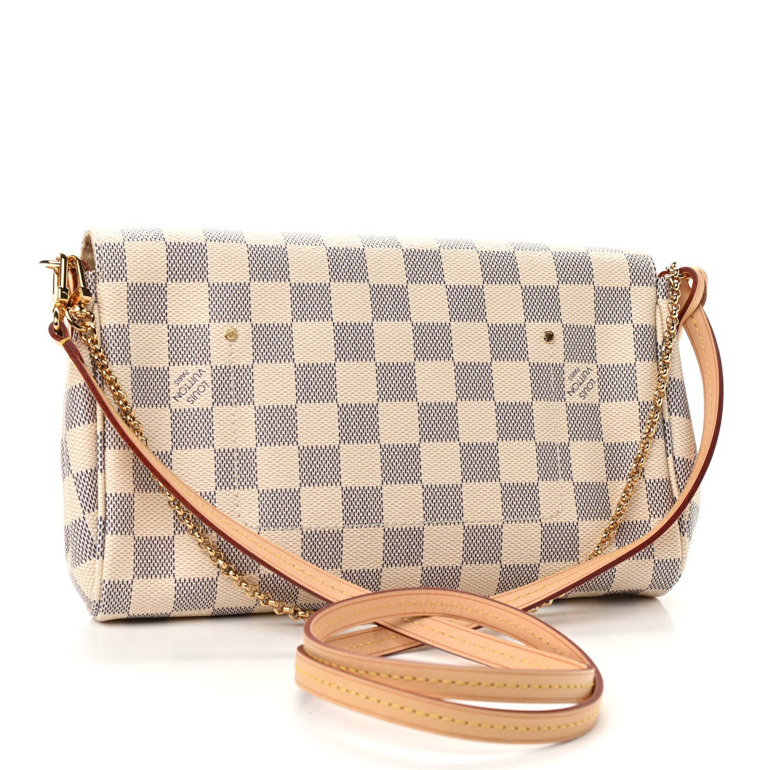 Louis Vuitton Damier Azur Favorite MM 3 of 9