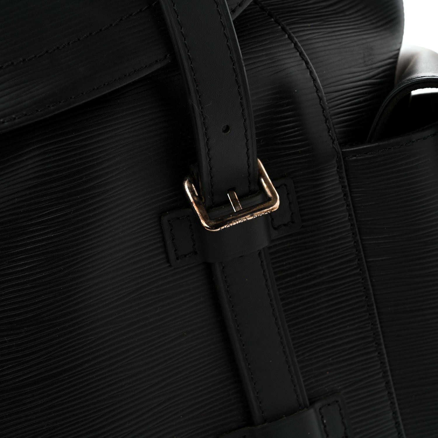 Louis Vuitton Epi Christopher Backpack PM Black 11 of 13