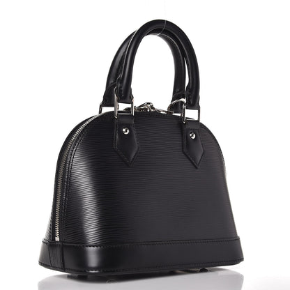 Louis Vuitton Epi Alma BB Black 2 of 5
