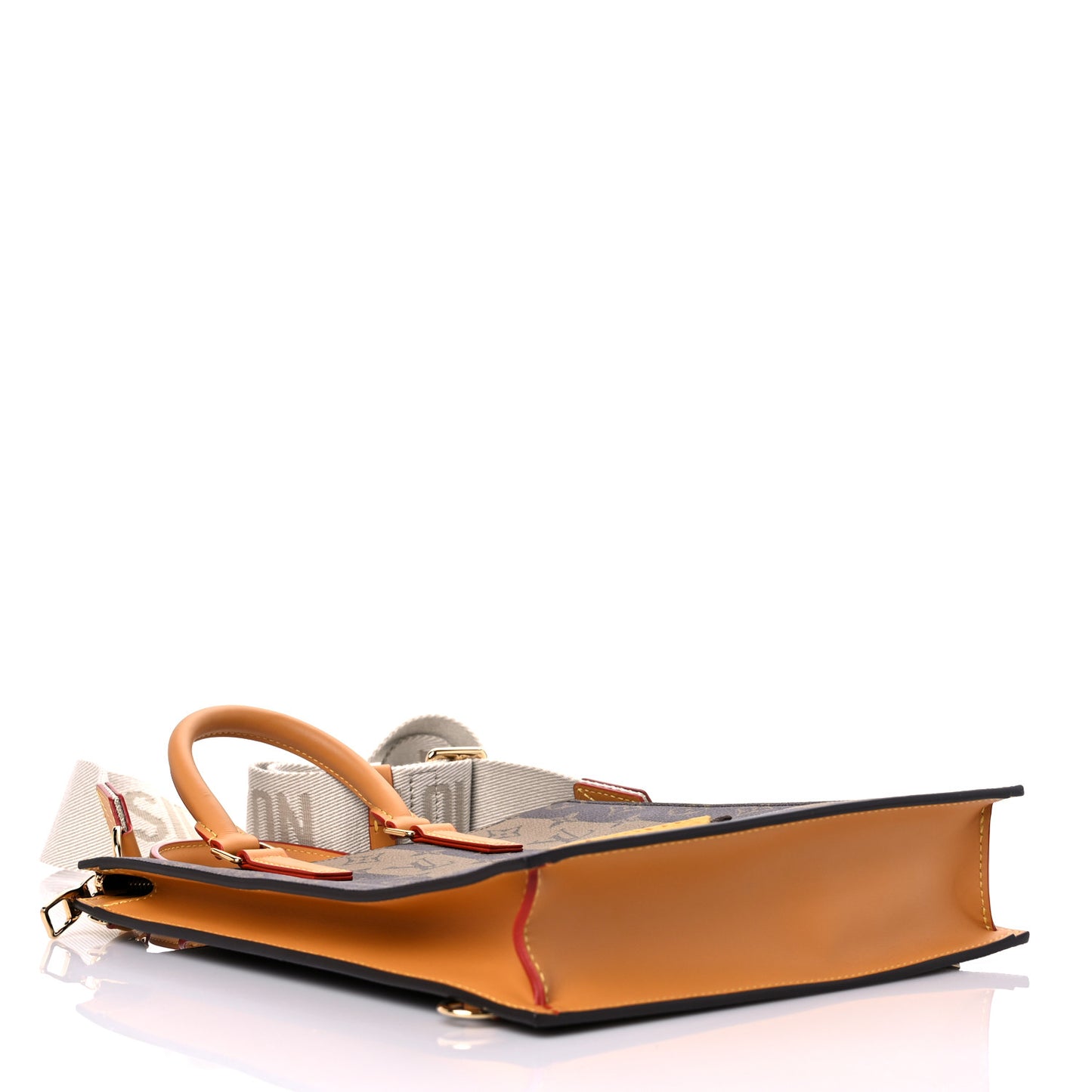 X NIGO Reverse Monogram Stripes Sac Plat Cross