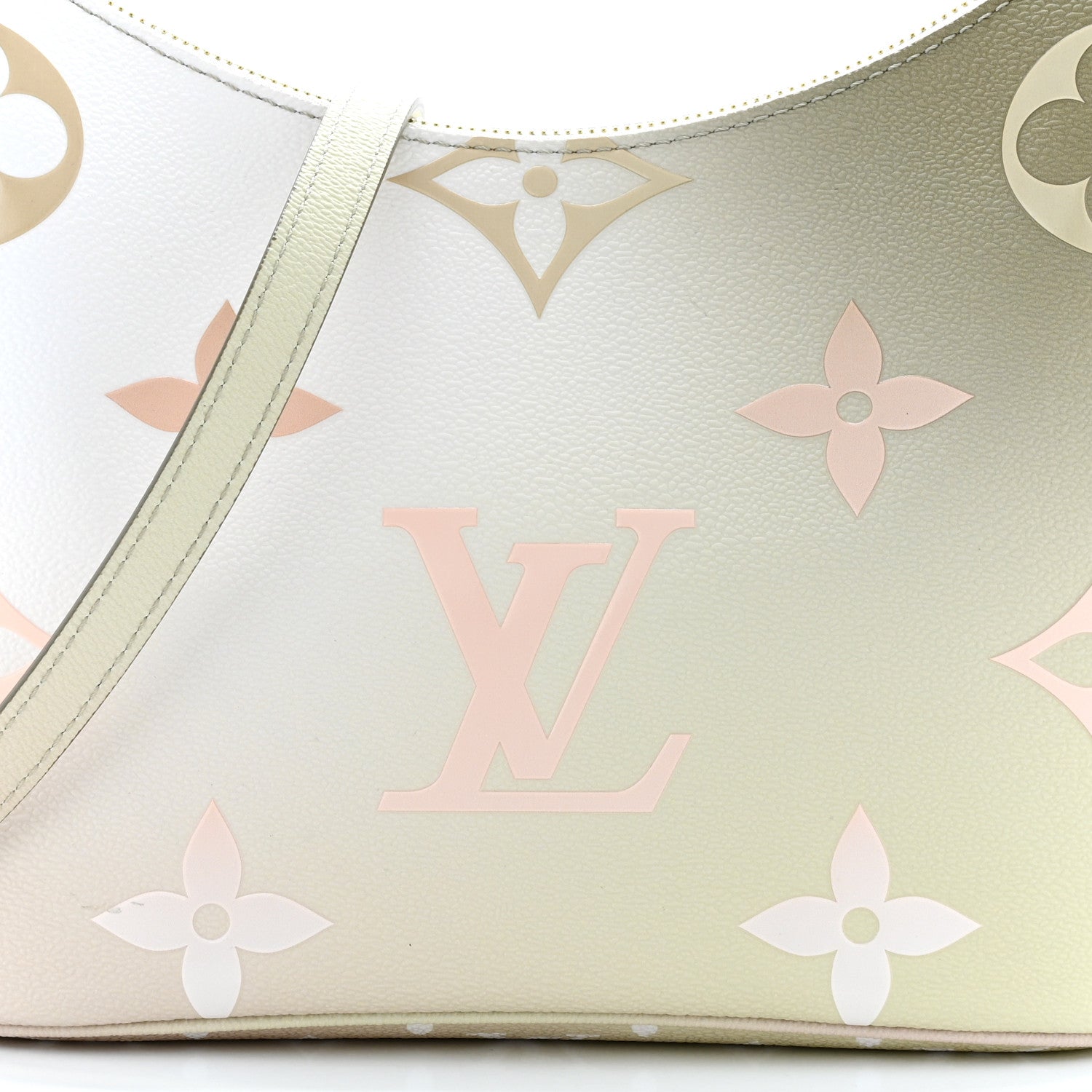 Louis Vuitton Monogram Giant Spring In The City Marshmallow Hobo Sunset Kaki 7 of 9