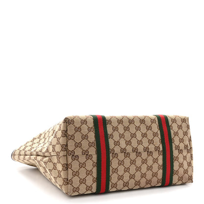 Gucci Monogram Large Jolicoeur Tote Brown 4 of 12