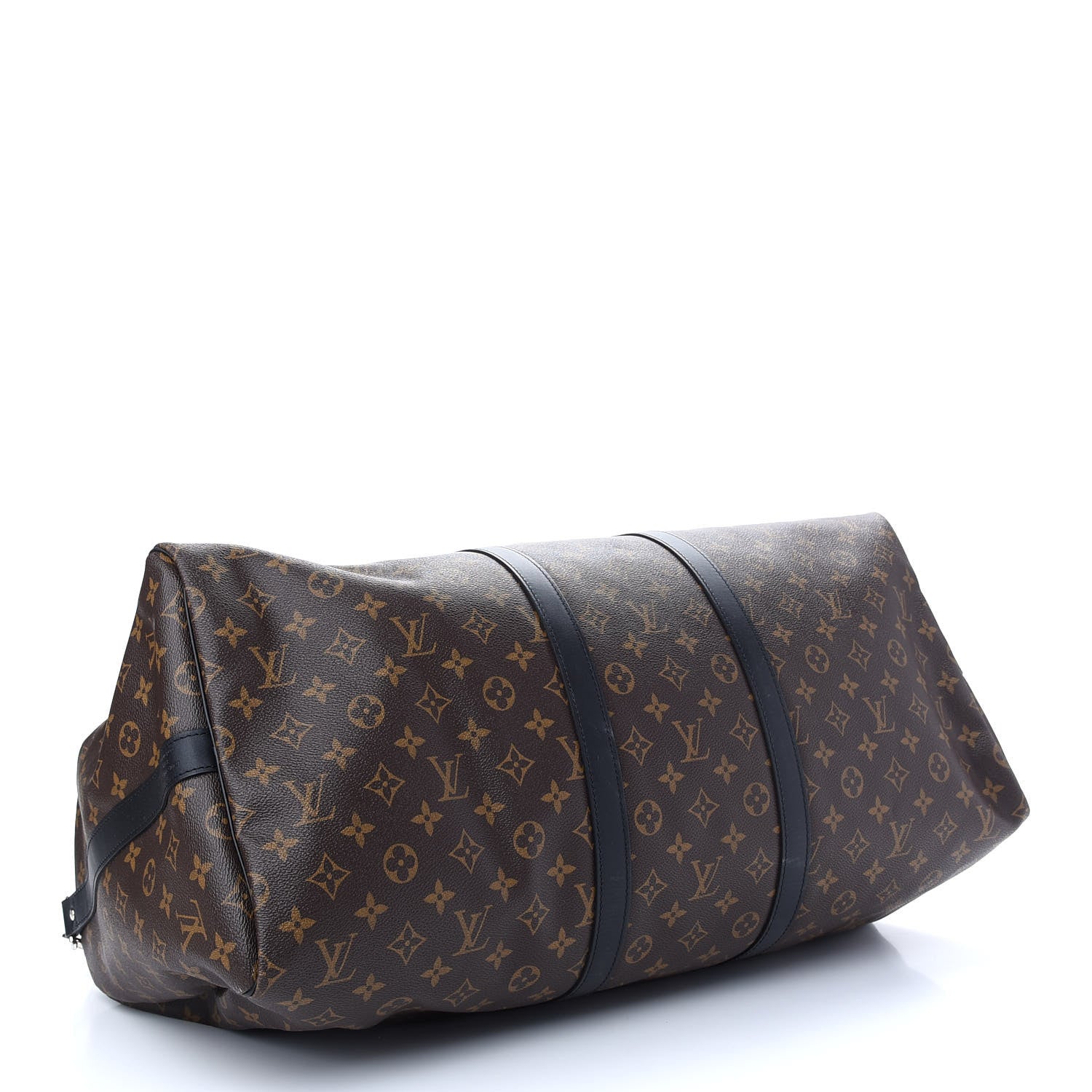 Louis Vuitton Monogram Macassar Keepall Bandouliere 55 4 of 7