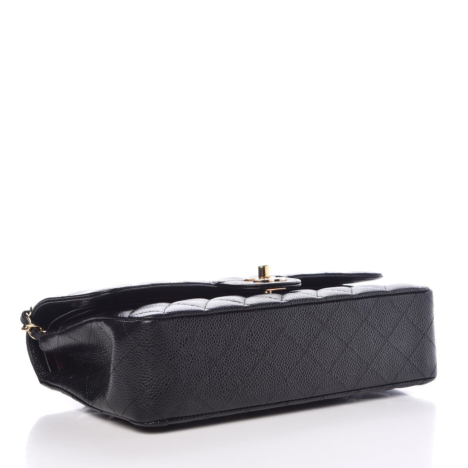 Chanel Caviar Quilted Medium Double Flap Black 4 of 7
