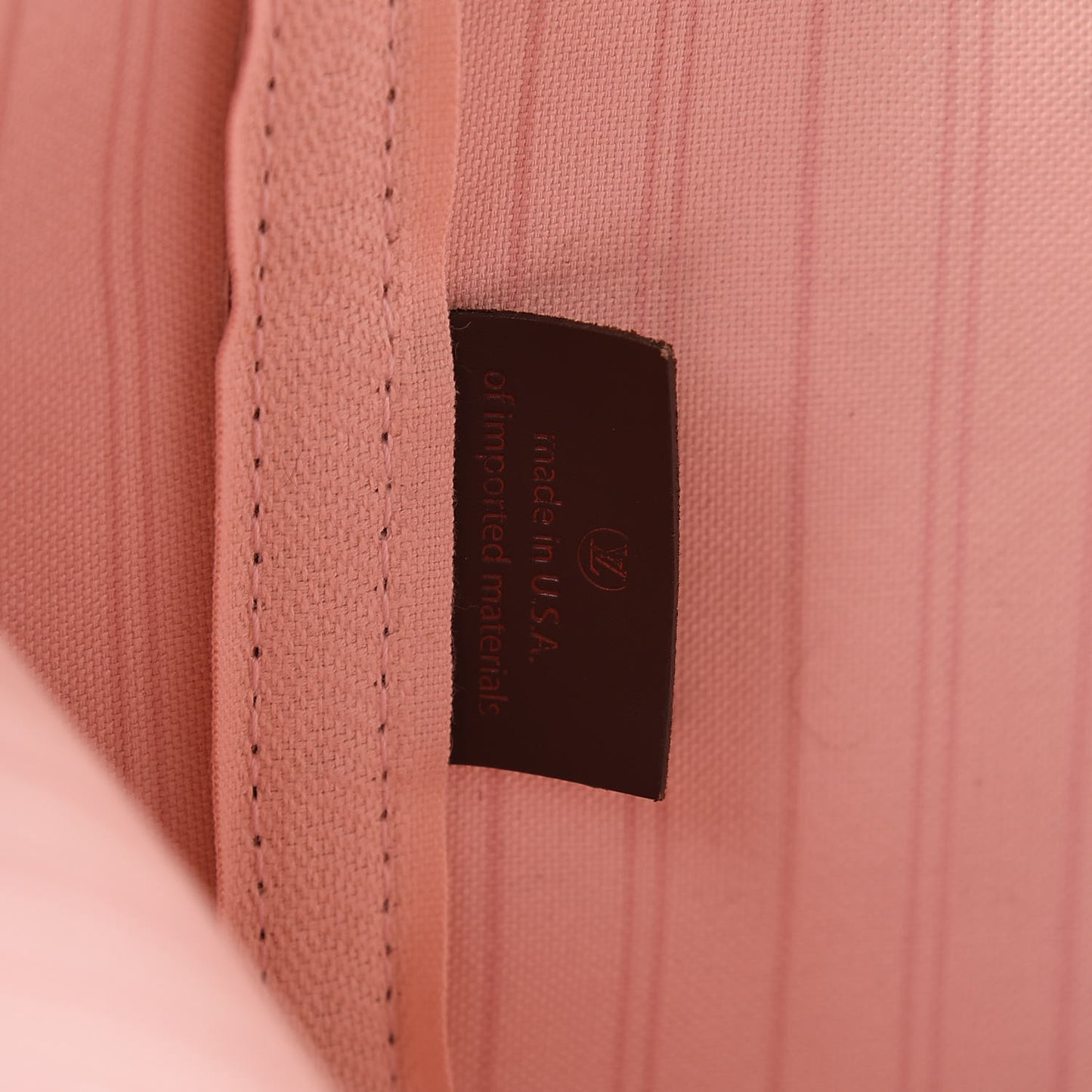 Damier Ebene Neo Neverfull MM Rose Ballerine