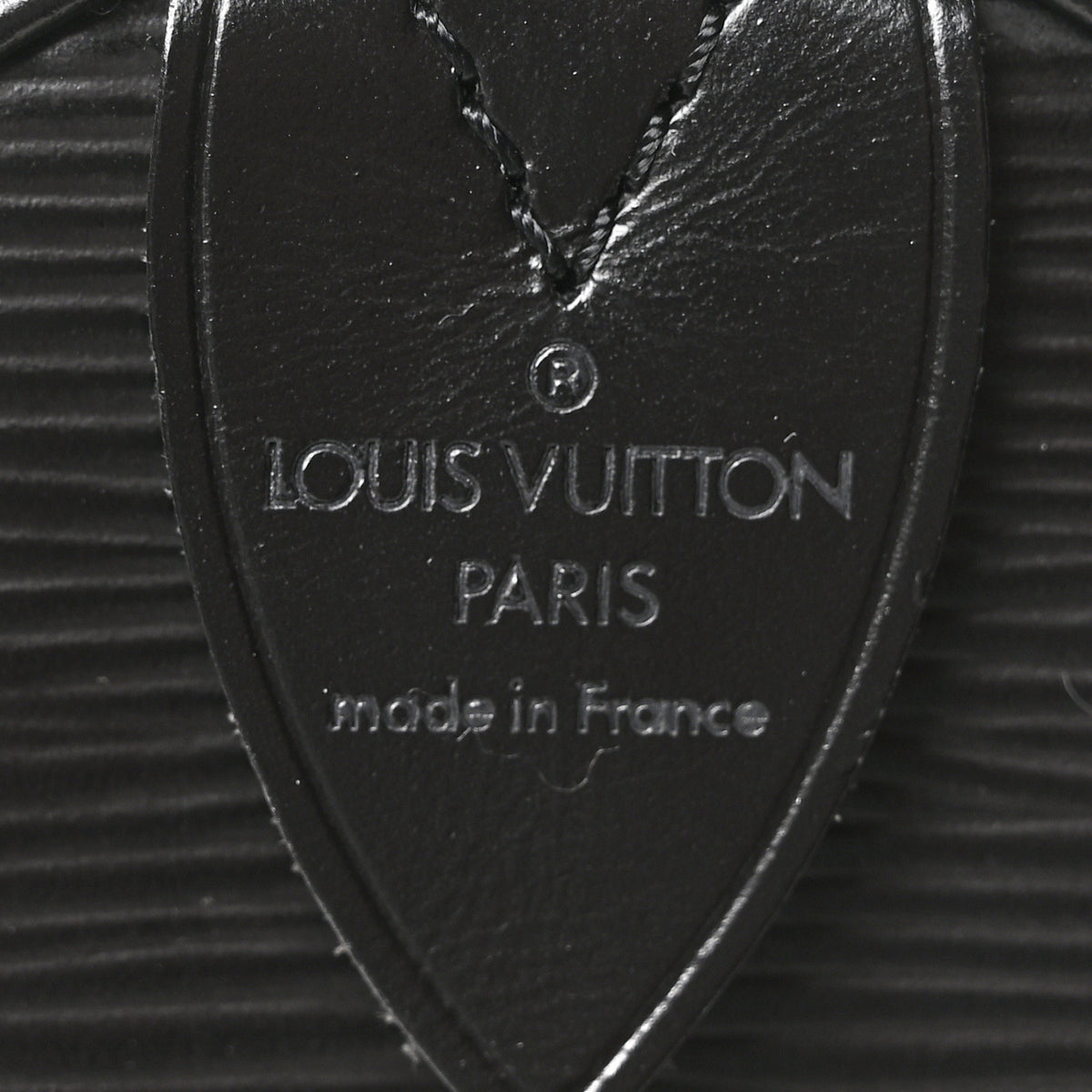 Louis Vuitton Epi Speedy 25 Black 6 of 9