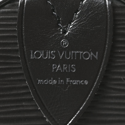Louis Vuitton Epi Speedy 25 Black 6 of 9