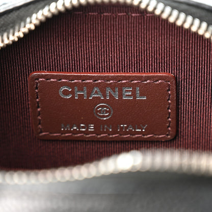 Chanel Caviar Quilted Phone Holder Wallet On Chain WOC Black 6 of 10