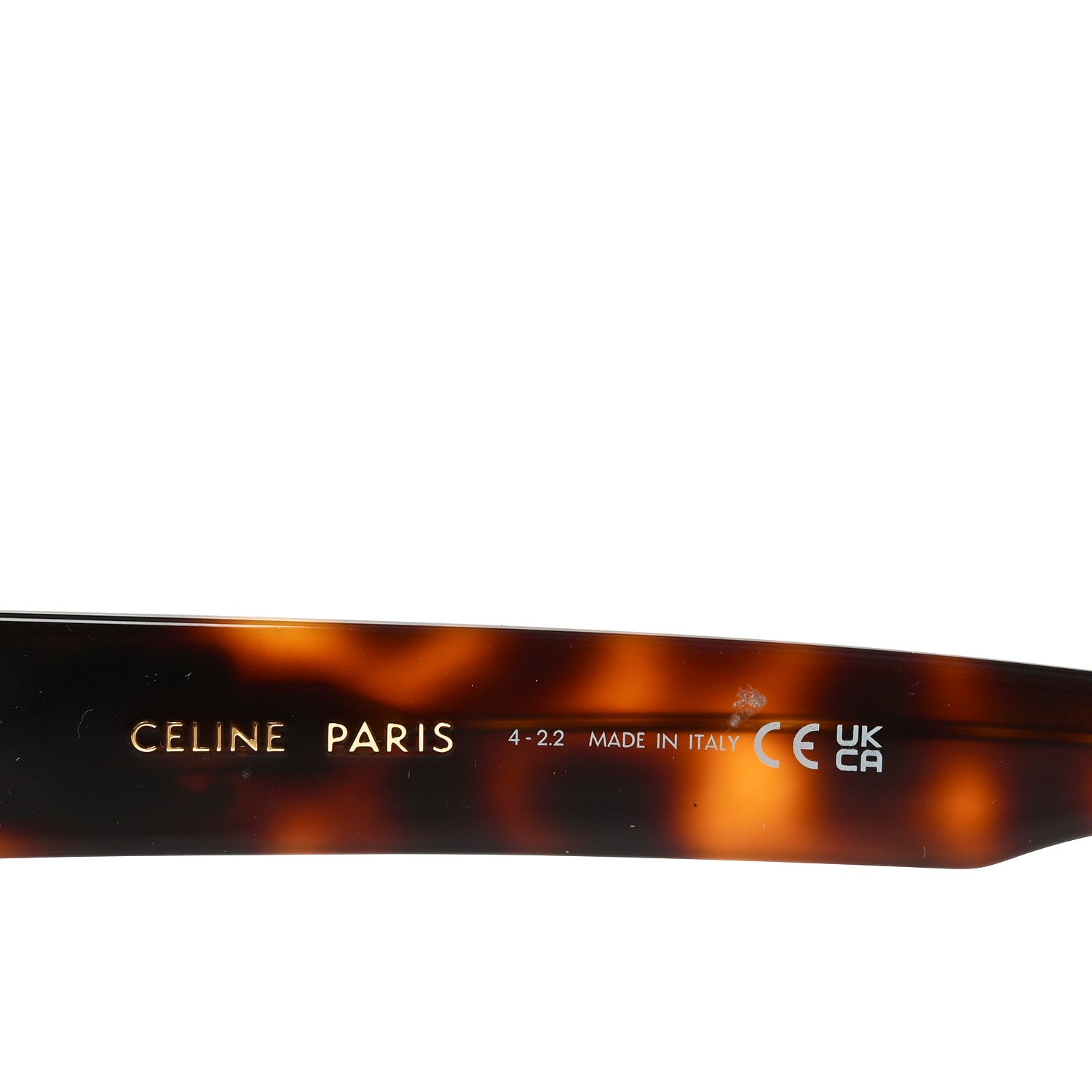 Celine Acetate Triomphe 01 Sunglasses CL 40194U Tortoise 5 of 7