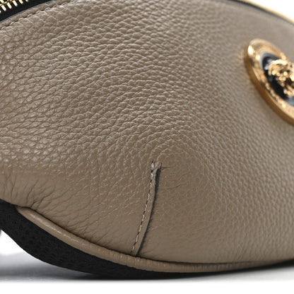 Versace Grained Calfskin Vanitas Medea Belt Bag Taupe 9 of 10