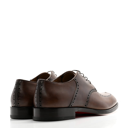 Christian Louboutin Calfskin A Mon Homme Flat Loafers 42.5 Brown 4 of 14