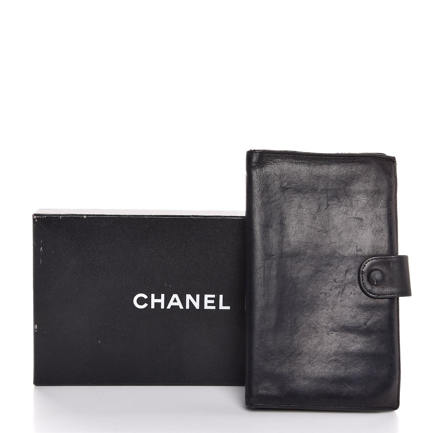 Chanel Lambskin Timeless CC Wallet Black 9 of 9