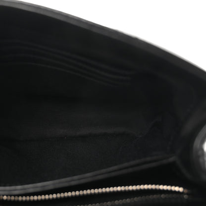 Saint Laurent Calfskin Y Quilted Monogram Toy Loulou Crossbody Bag Black 5 of 9