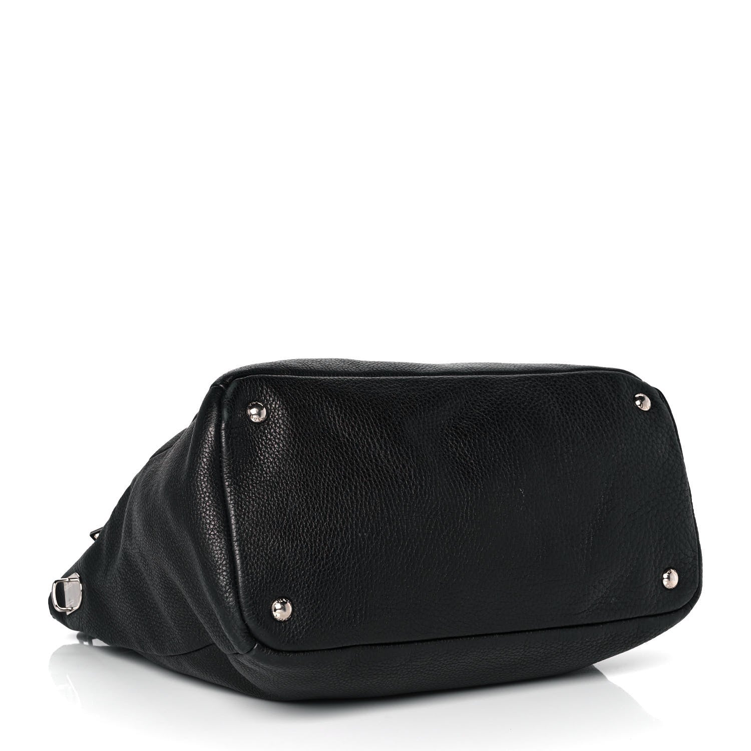 Prada Vitello Daino Shopping Tote Black 3 of 9