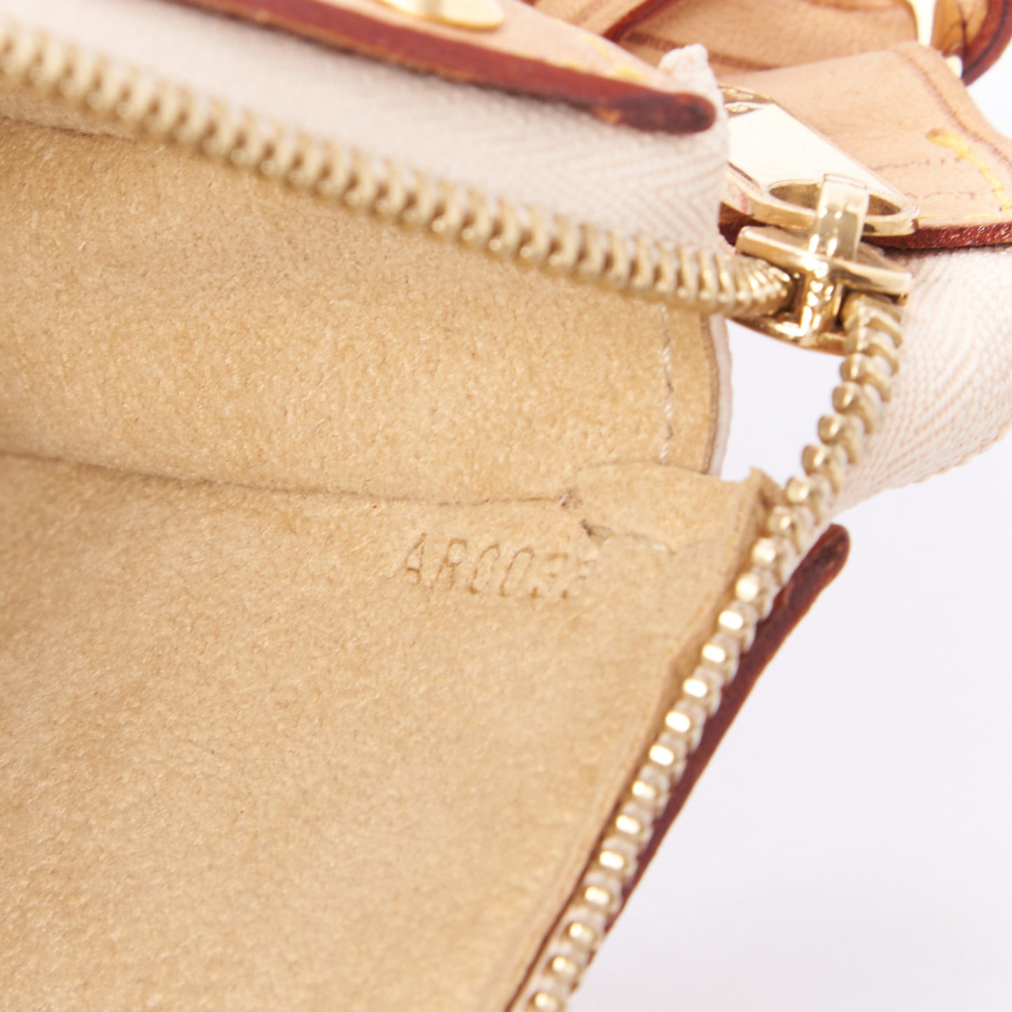 Monogram Cherry Blossom Pochette Accessories Red
