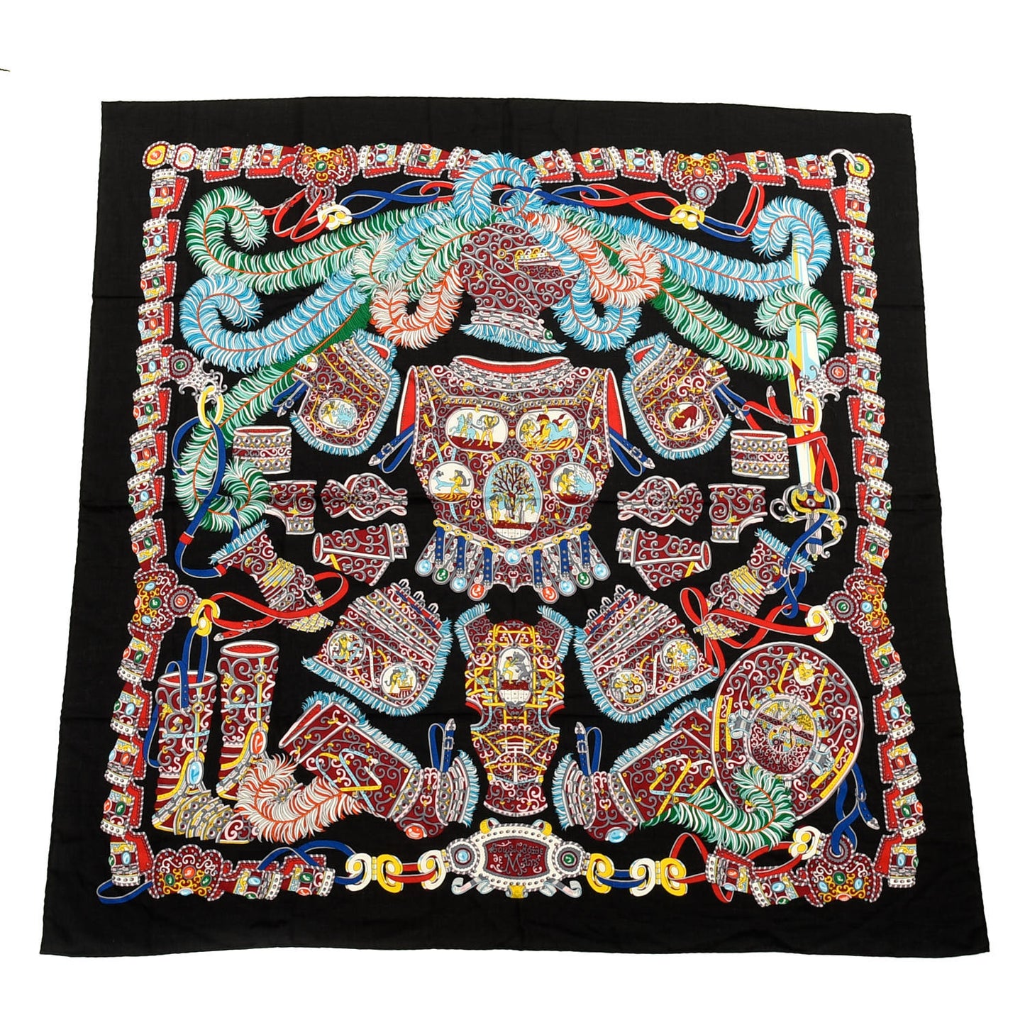Cashmere Silk Sous L'Egide De Mars Shawl 140