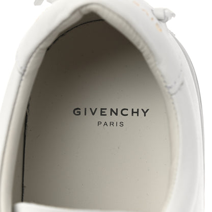 Givenchy Calfskin Band Logo Womens Urban Street Sneakers 37 White 7 of 10