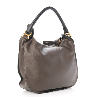 Chloe Calfskin Large Marcie Hobo Ash 3 of 8