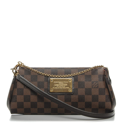 Louis Vuitton Damier Ebene Eva Clutch 1 of 7