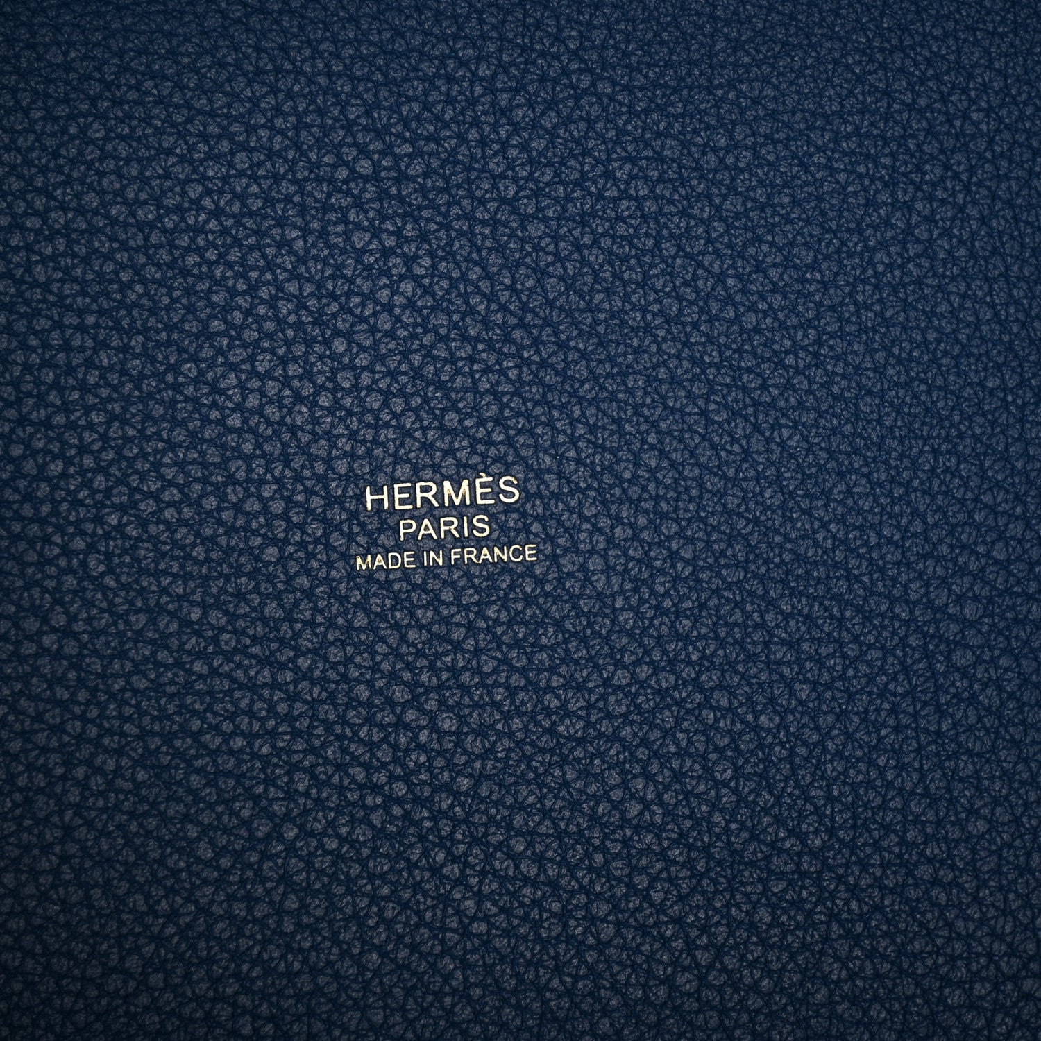 Hermes Taurillon Maurice Picotin Lock 18 PM Deep Blue 6 of 14