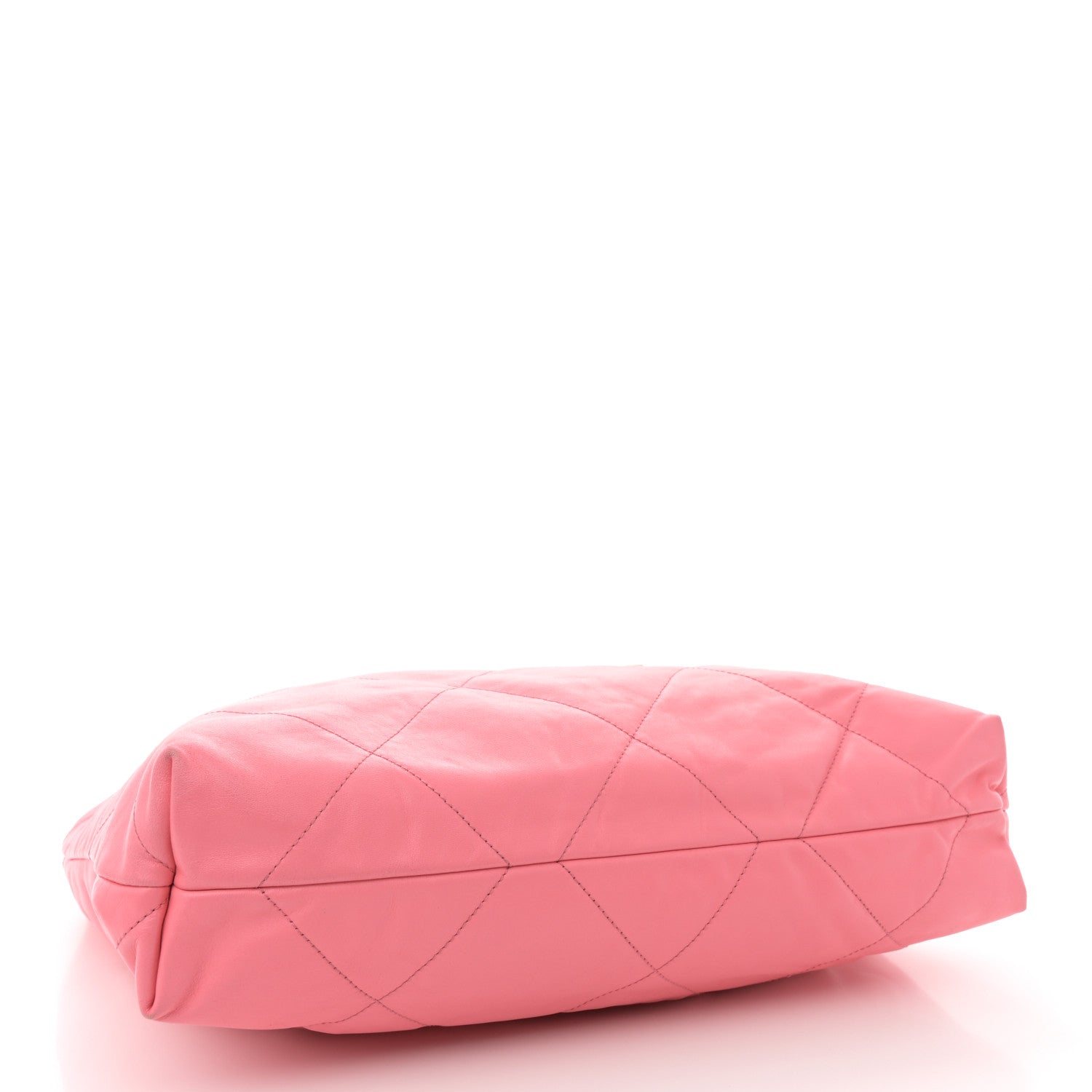 Chanel Shiny Calfskin Quilted Chanel 22 Coral Pink 5 of 11