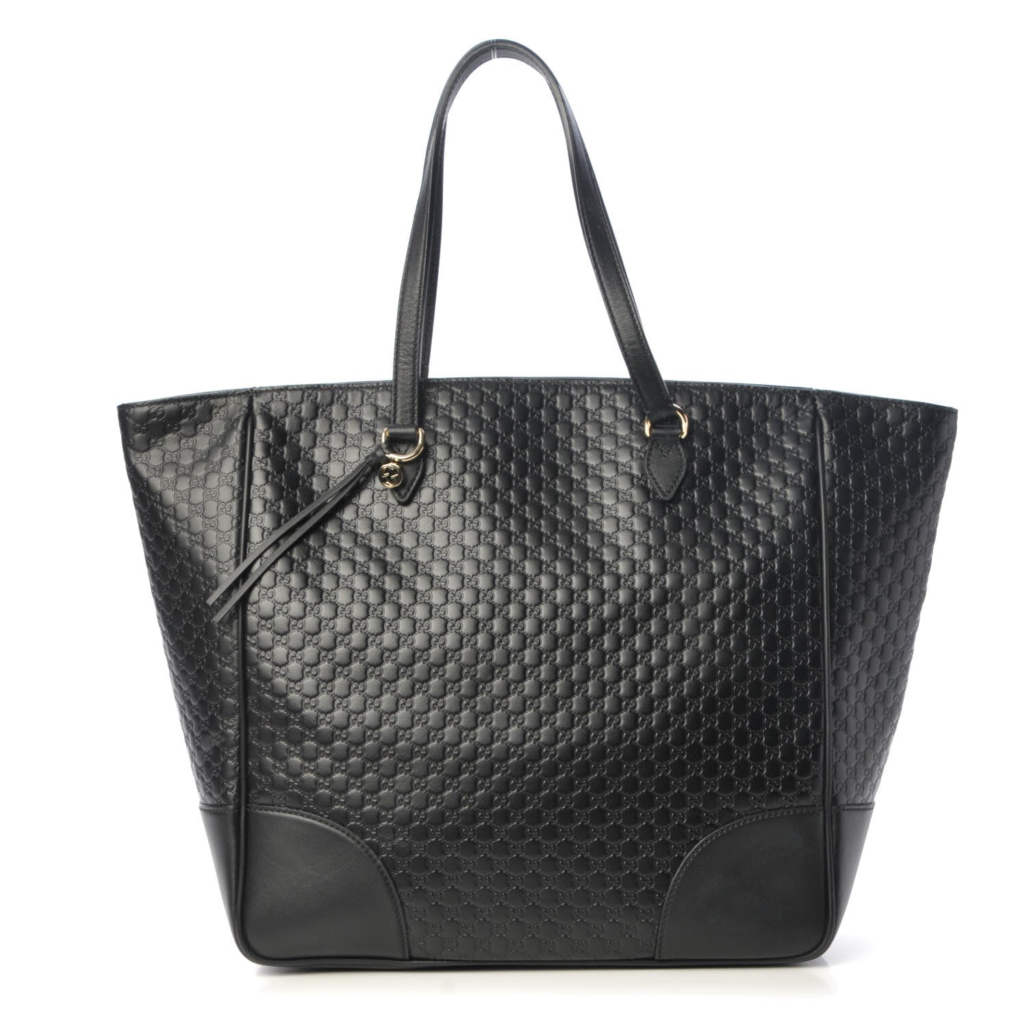 Gucci Microguccissima Bree Zippered Tote Black 1 of 8