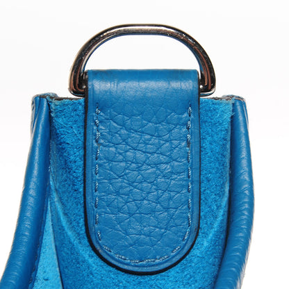 Hermes Taurillon Clemence Evelyne III GM Bleu Izmir 7 of 16
