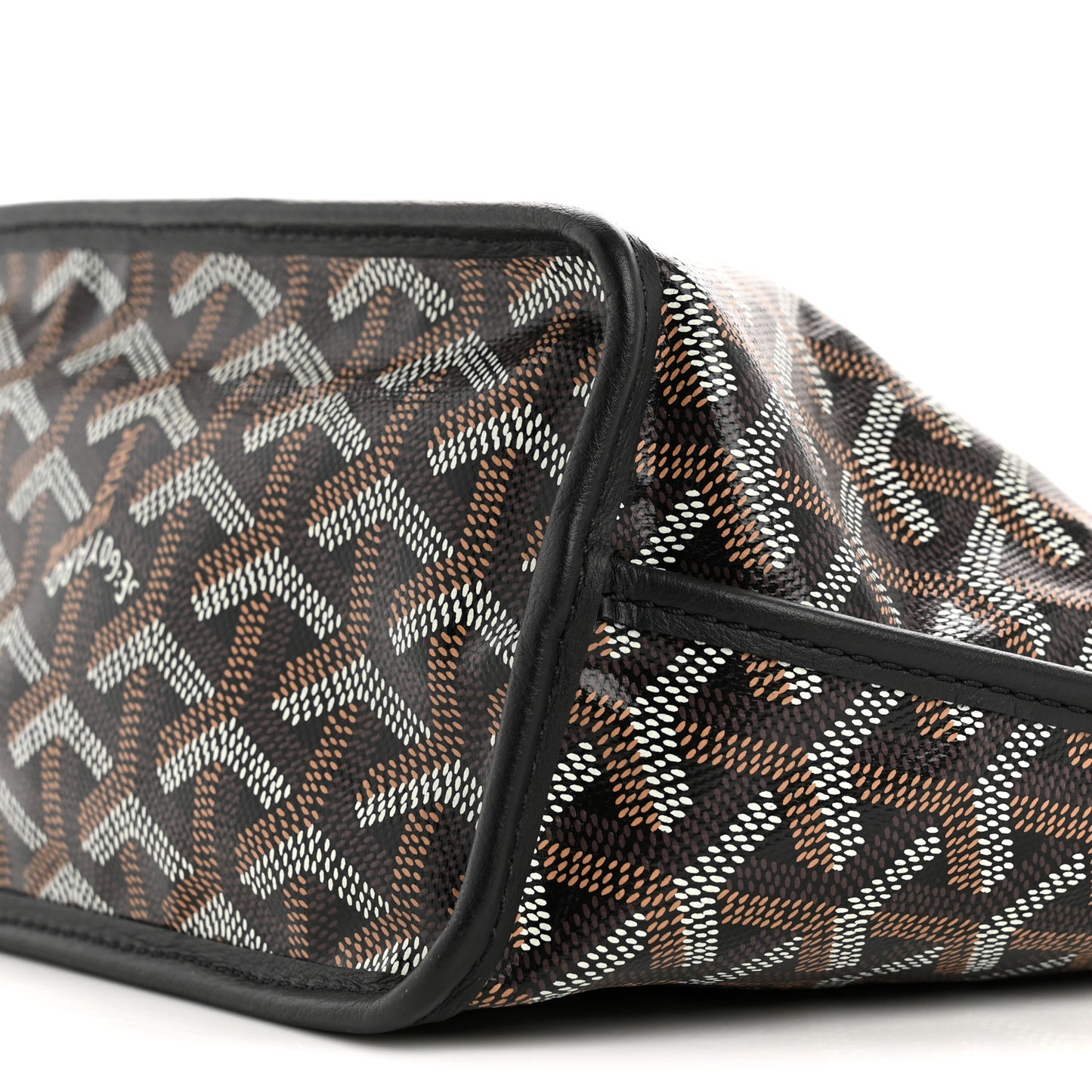 Goyardine Reversible Mini Anjou Black