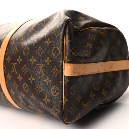 Louis Vuitton Monogram Keepall Bandouliere 50 9 of 10