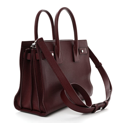 Saint Laurent Grained Calfskin Baby Supple Sac De Jour Palissandre 4 of 16