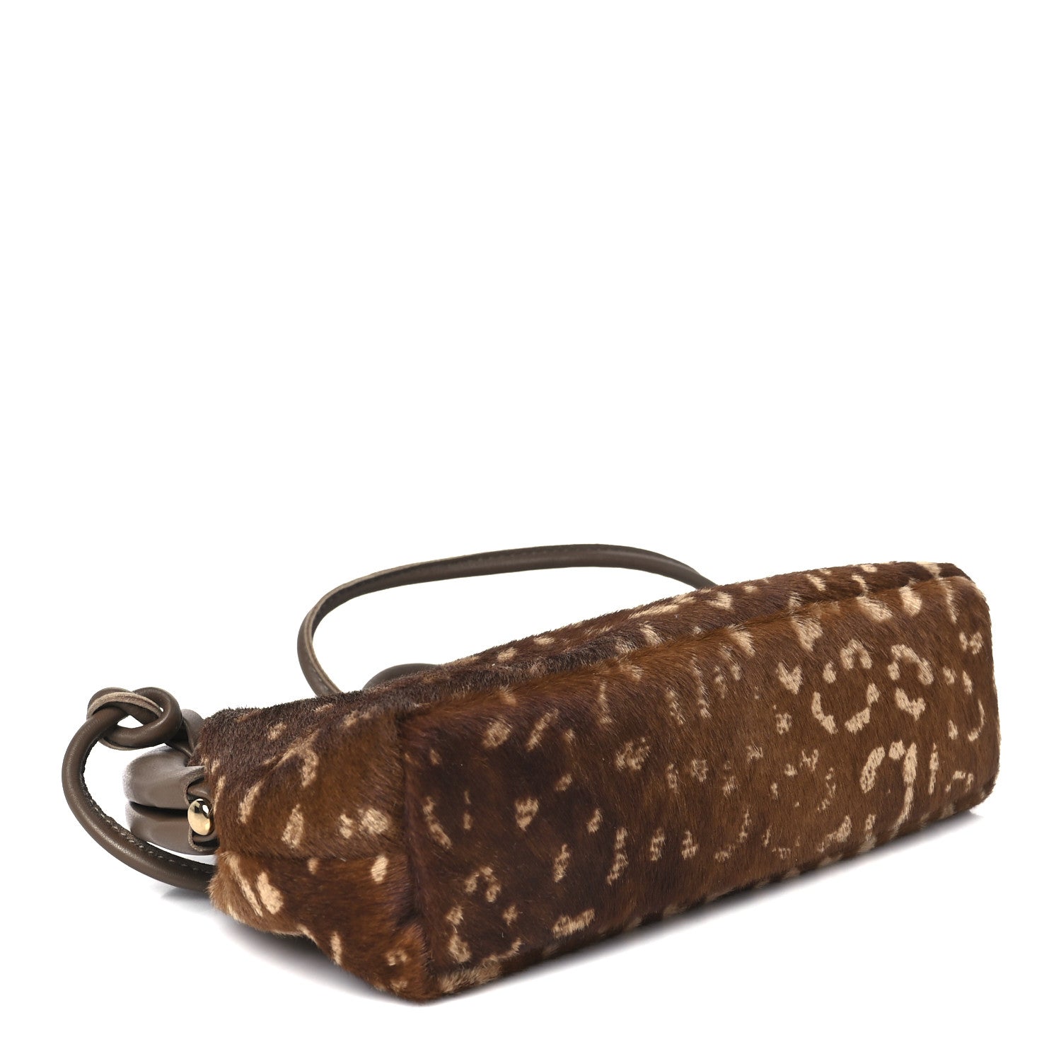 Mansur Gavriel Pony Hair Baci Bag Caramel Bambi Desert 4 of 9