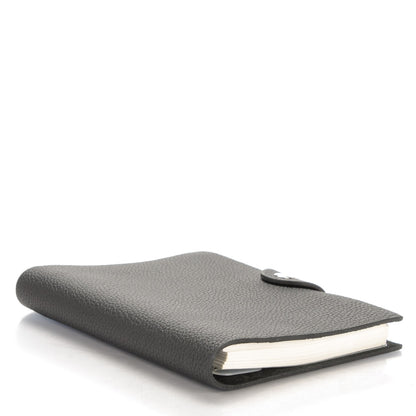 Hermes Togo Ulysse PM Agenda Cover Black 4 of 7