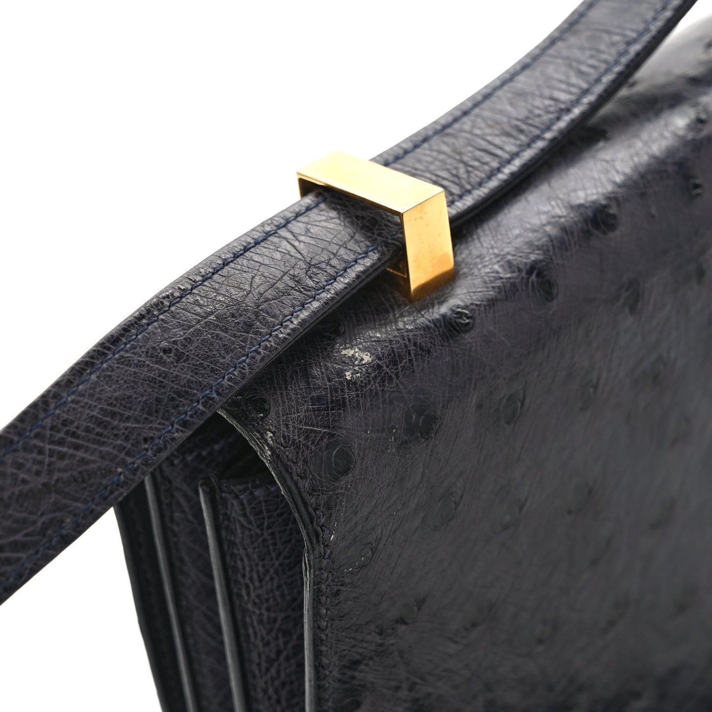 Ostrich Ring Shoulder Bag