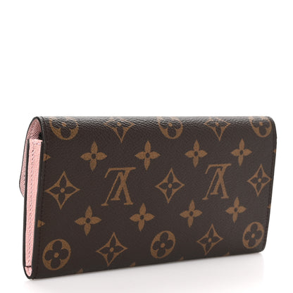 Louis Vuitton Monogram Emilie Wallet Rose Ballerine 4 of 7